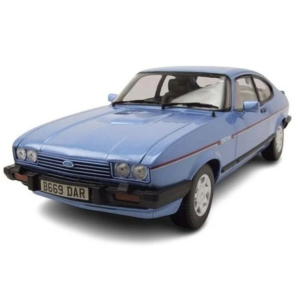 1/18 FORD CAPRI MK.III 2.8 INJECTION RHD 1984 BLEU PARIS METALLISE