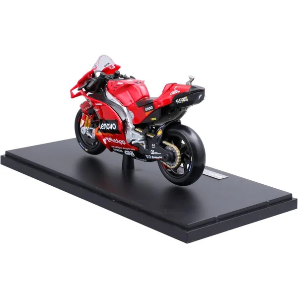 1/18 MOTO GP DUCATI LENOVO TEAM 2022 FRANCESCO BAGNAIA IN HARD CASE