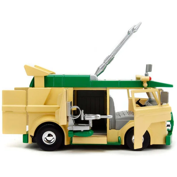 1/24 VOITURE PARTY VAN W -DONATELLO FIGURE BI-COLOR HOLLYWOOD RIDES