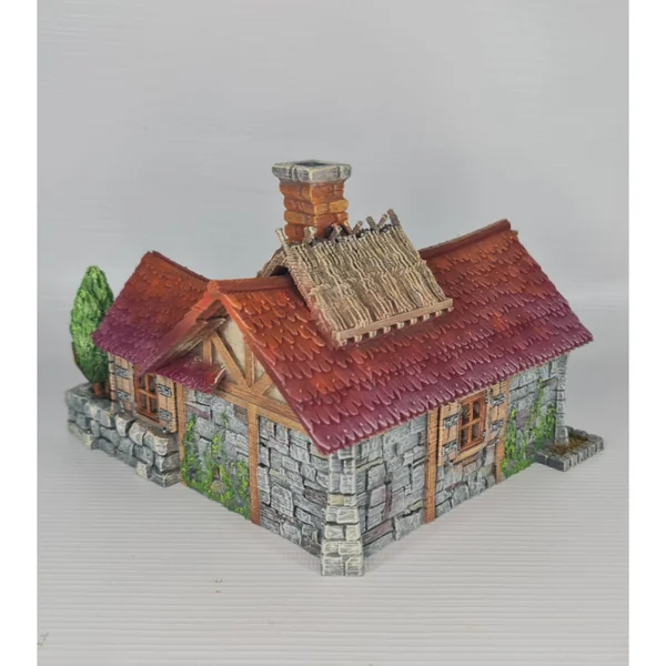 3D4U - Pumpkin Cottage - Medieval Town Set