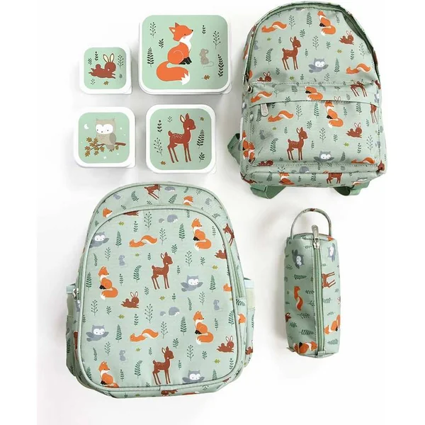 A Little Lovely Company - trousse à crayons - amis de la forêt