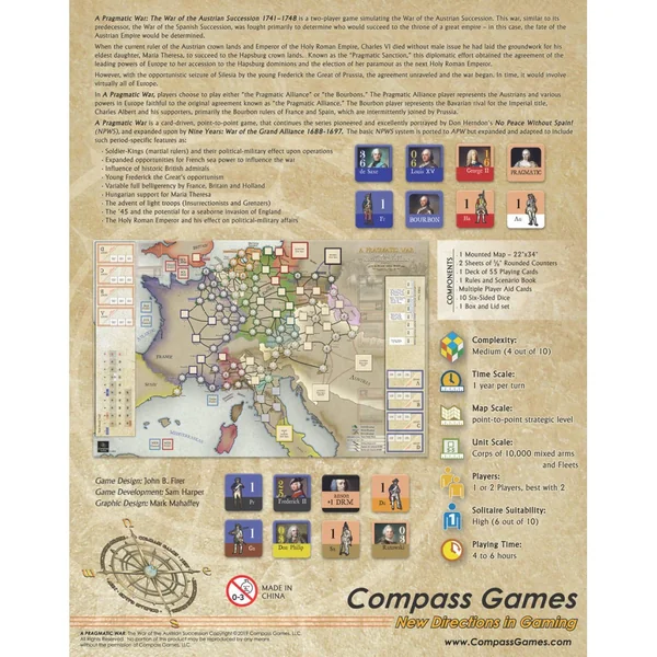 A Pragmatic War : The War of the Austrian Succession 1741 - 1748