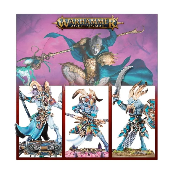 Age of Sigmar : Fer de Lance - Disciples de Tzeentch - Troupeau de Guerre de Tzaangors