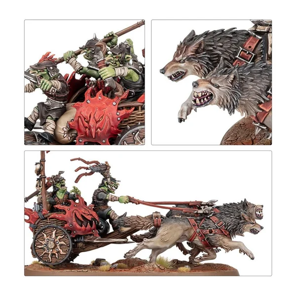 Age of Sigmar : Fer de Lance - Gloomspite Gitz – Grognemeute de Chasse
