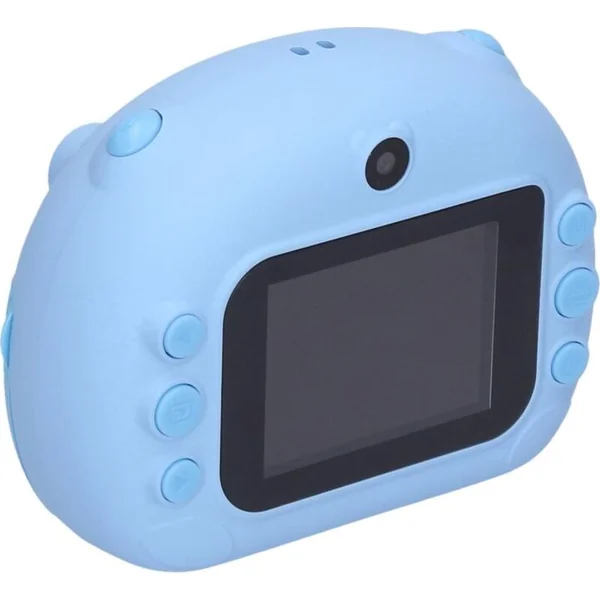 Appareil photo numérique pour enfants avec imprimante bleu - photo 12Mpx, vidéo Full HD