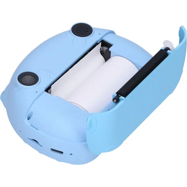 Appareil photo numérique pour enfants avec imprimante bleu - photo 12Mpx, vidéo Full HD