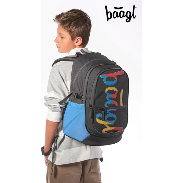 BAAGL ENSEMBLE 3 Core Logo mix: sac à dos, trousse, poche