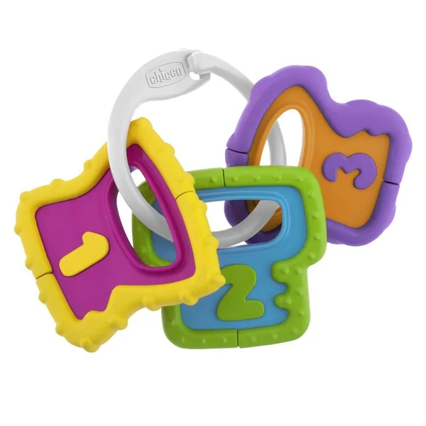 BABY SENSES - HOCHET CLES COLOREES