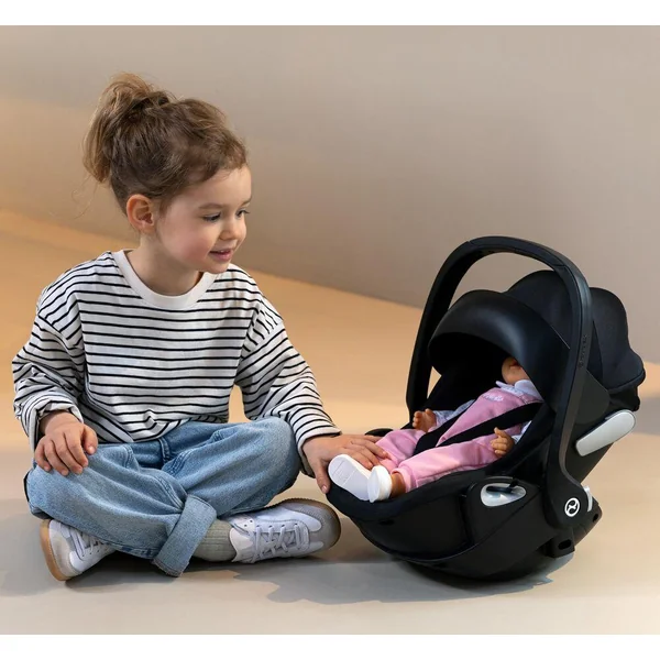 BB36/42 CYBEX PRIAM -PORTE POUPON NOIR 2 EN 1 - COROLLE ACCESSOIRES