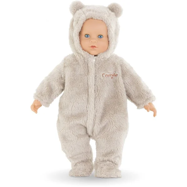 BB42 - PILOTE OURSON POUR POUPON 42 CM - COROLLE VETEMENTS