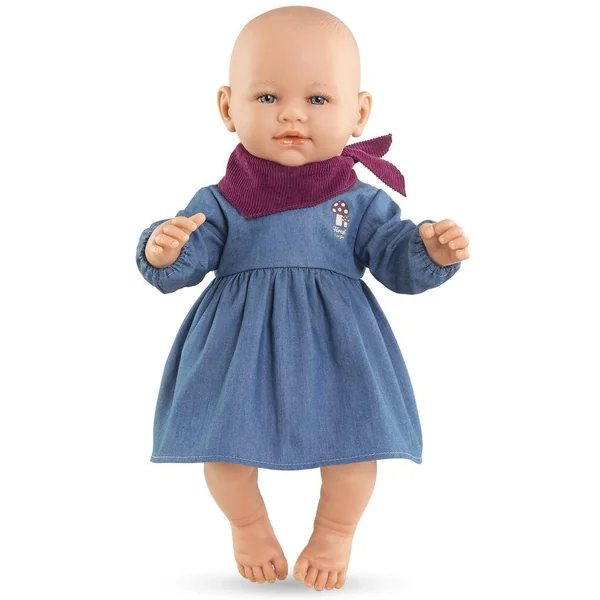 BB42 ROBE EN JEAN ML + FOULARD PETIT EXPLORATEUR COROLLE VETEMENTS