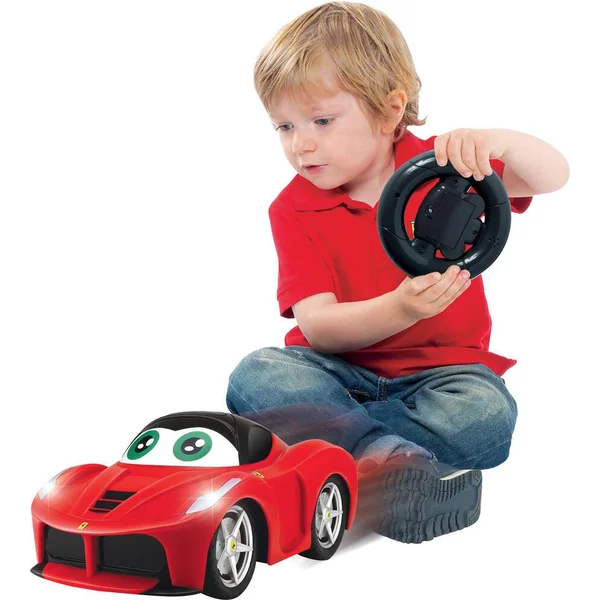 BB JUNIOR - FERRARI FIRST RC - FERRARI ET VOLANT GYROSCOPIQUE - LA FERRARI