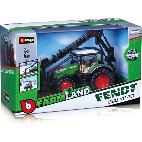 Bburago Farm Traktor 10cm Fendt 1050 Vario - tracteur forestier
