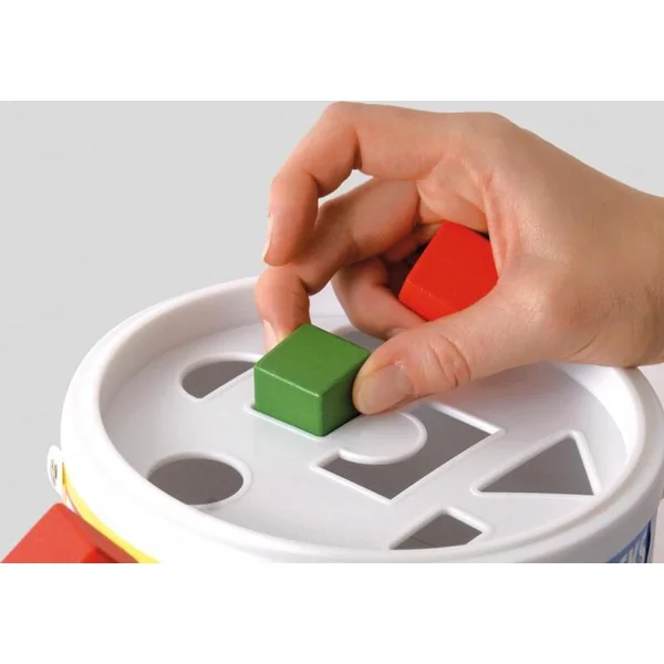 Blocs colorés Woody, 50 pièces - 2,5 cm