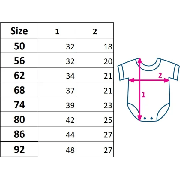 Body à manches courtes New Baby Classic 92 (18 - 24 m)