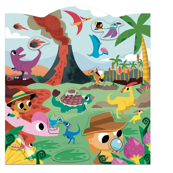 Cahier de 70 Stickers avec 7 décors Aventuriers - Janod