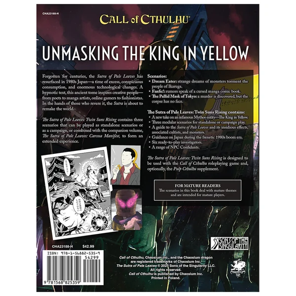 Call of Cthulhu: The Sutra of Pale Leaves - Twin Suns Rising