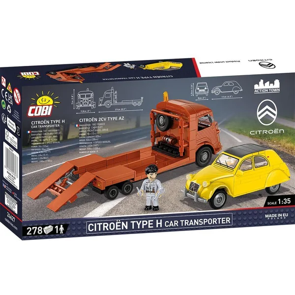 CAMION DE DEPANNAGE CITROEN TYPE H ET 2 CV 1:35