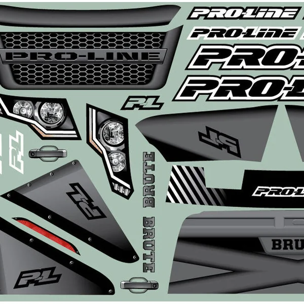 Carrosserie Pro-Line 1:8 Brute Bash Armor blanche (Arrma Kraton 6S)