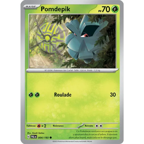 Carte Pokémon Pomdepik 004/193 – EV Évolutions à Paldea