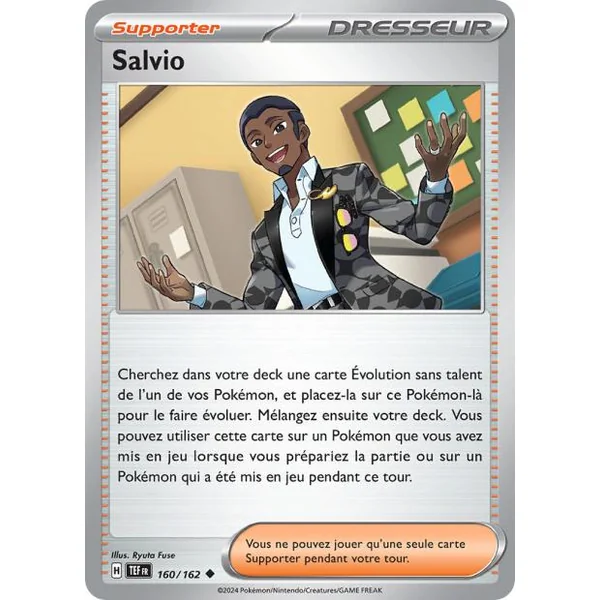 Carte Pokémon Salvio 160/162 – EV Forces Temporelles