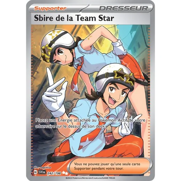 Carte Pokémon Sbire de la Team Star 242/198 – Écarlate et Violet