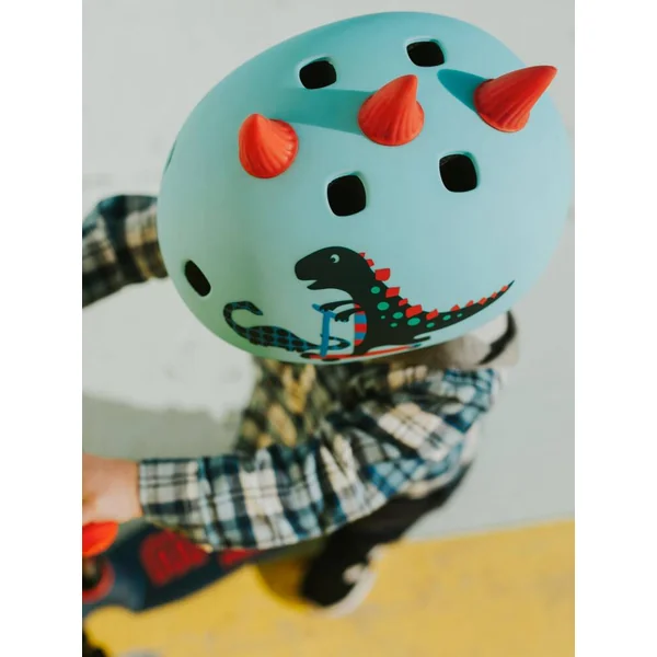 CASQUE DINOSAURE 3D - BOUCLE MAGNETIQUE - LUMIERE LED INTEGREE - TAILLE M