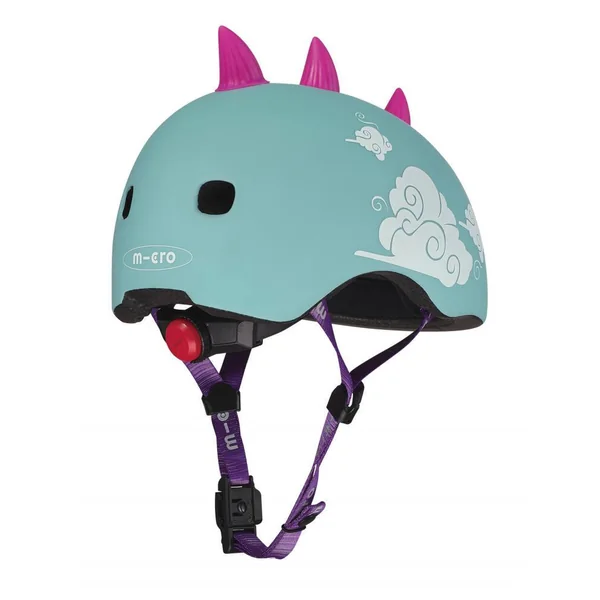 CASQUE DRAGON 3D - BOUCLE MAGNETIQUE - LUMIERE LED INTEGREE - TAILLE S