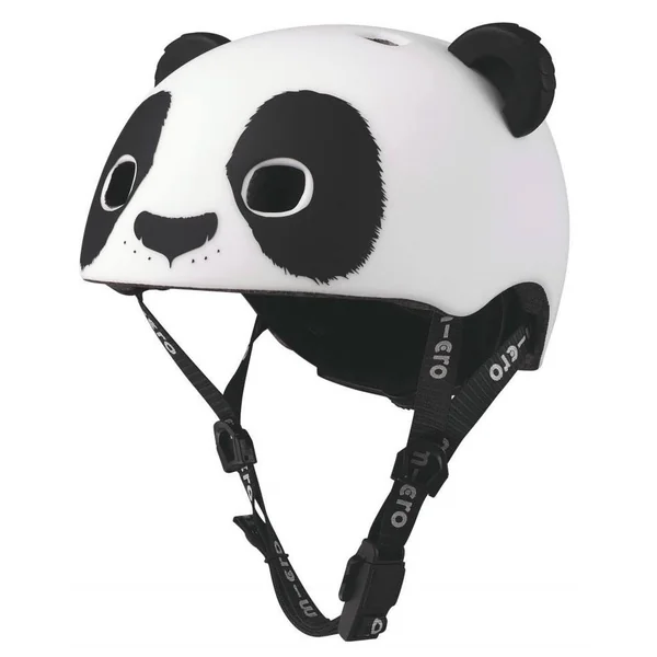 CASQUE PANDA 3D - BOUCLE MAGNETIQUE - LUMIERE LED INTEGREE - TAILLE XS
