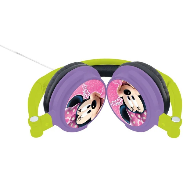 CASQUE STEREO FILAIRE PLIABLE AVEC LIMITATION DE VOLUME D'ECOUTE MINNIE MOUSE
