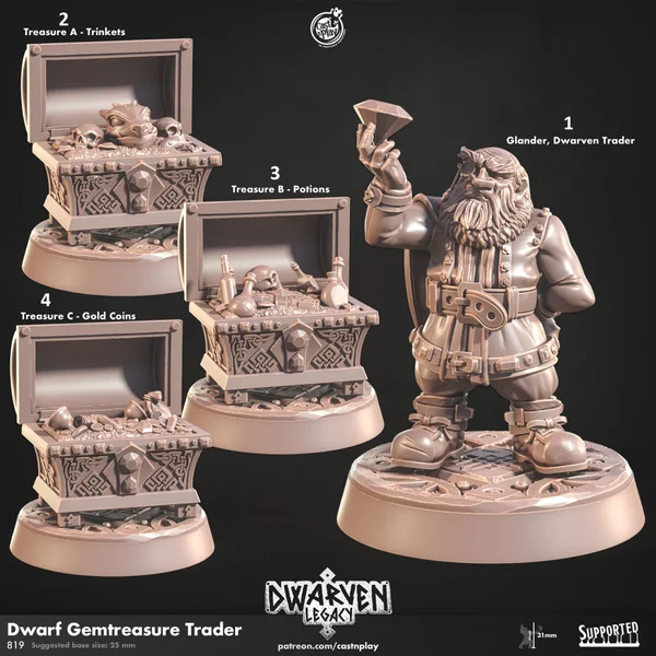 Cast n Play - Héritage de Nains - Set Complet