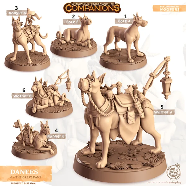 Cast n Play - Les Compagnons de Cornelias - Chiens - Dogue