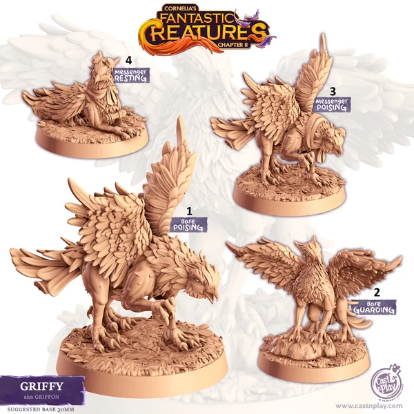 Cast n Play - Les Compagnons de Cornelias - Fantastiques - Griffon