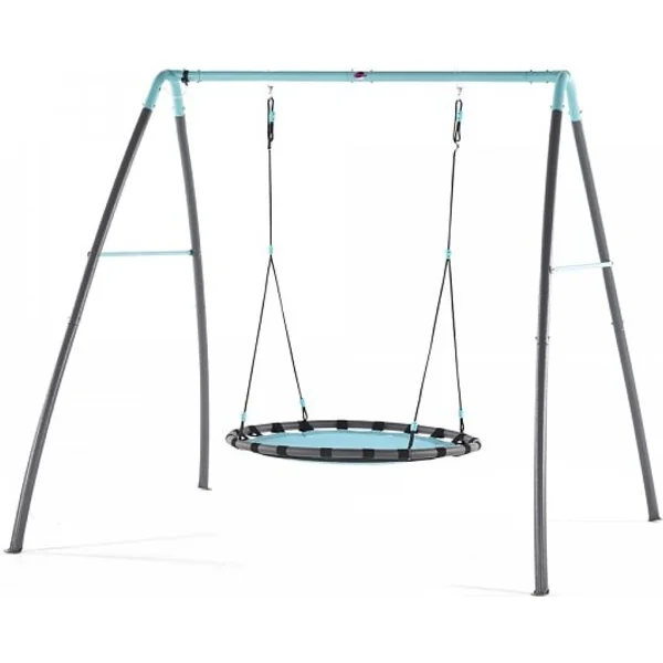 Cercle à bascule avec structure en métal et buse pour la production de brouillard