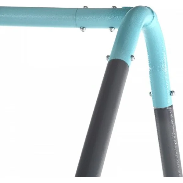 Cercle à bascule avec structure en métal et buse pour la production de brouillard