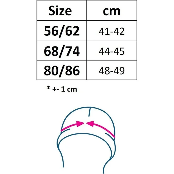 Chapeau d'été en mousseline pour enfant avec visière New Baby blanc taille : 68/74