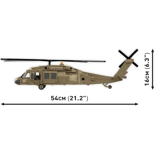 Cobi Forces Armées UH-60 Black Hawk, 1:32, 918 p, 1 f