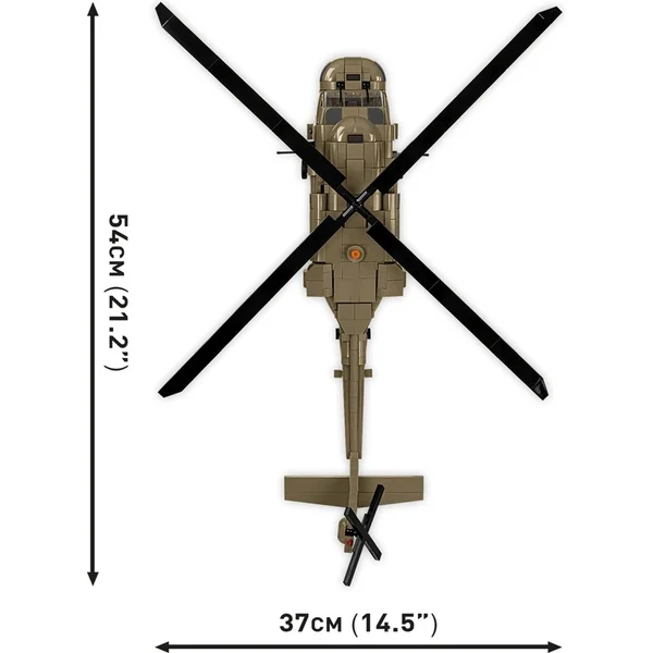 Cobi Forces Armées UH-60 Black Hawk, 1:32, 918 p, 1 f