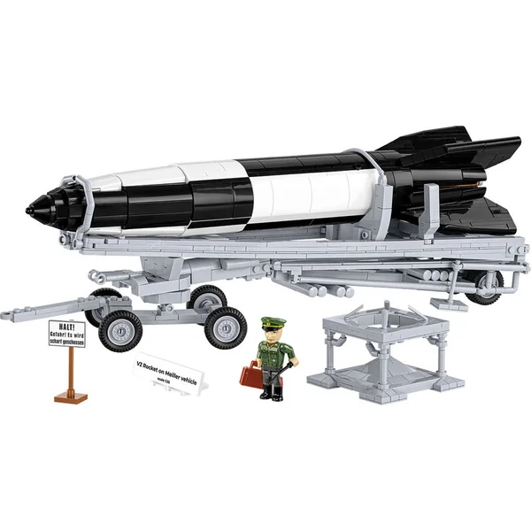 Cobi II WW V2 Rocket & Transporter, 1:35, 1210 k, 1 f, EXECUTIVE EDITION