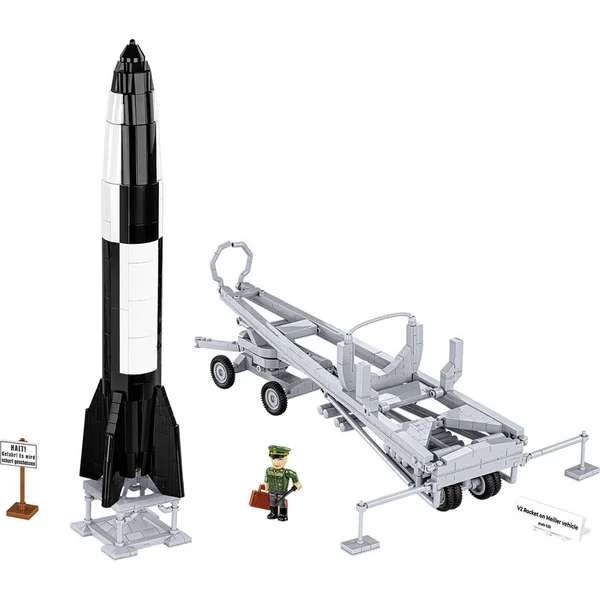 Cobi II WW V2 Rocket & Transporter, 1:35, 1210 k, 1 f, EXECUTIVE EDITION