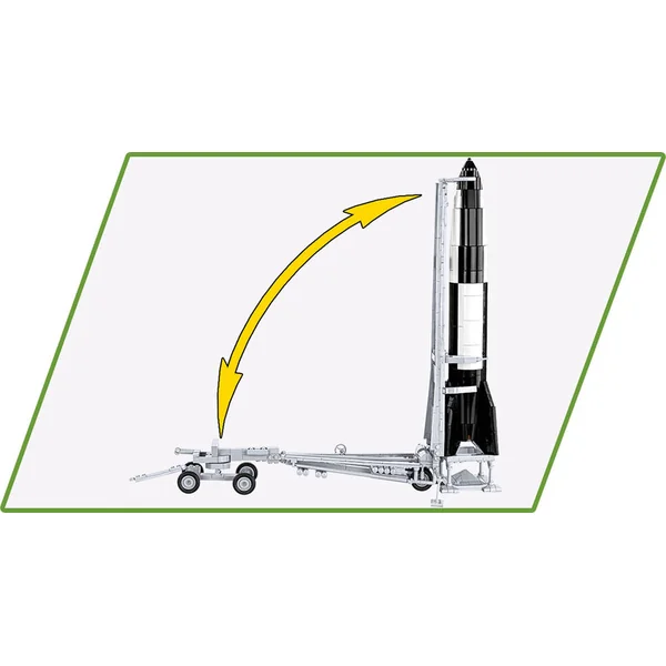 Cobi II WW V2 Rocket & Transporter, 1:35, 1210 k, 1 f, EXECUTIVE EDITION