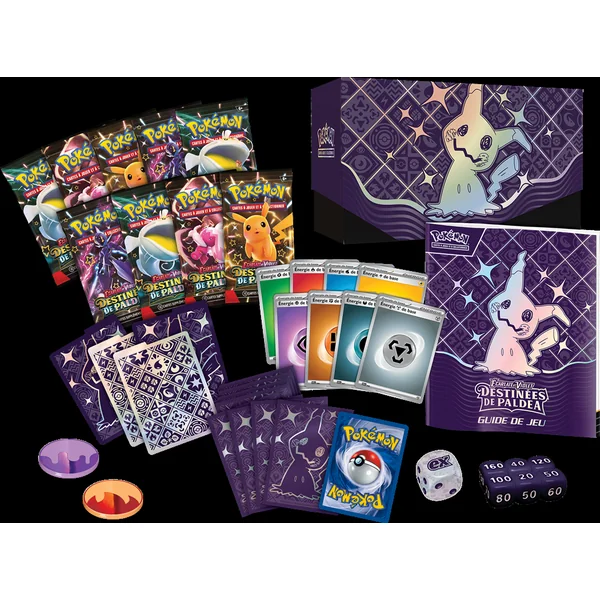 Coffret Dresseur D’Élite ETB Pokémon EV 4.5 – Destinées de Paldéa TROU SUR LE SCELLAGE