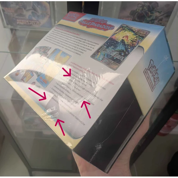 Coffret Dresseur D’Élite ETB Pokémon Faille Paradoxe EV 4 – Rugit-Lune VERSION TROUÉE