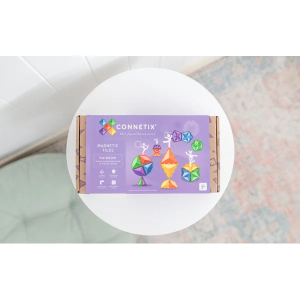 CONNETIX® Rainbow Shape Expansion Pack jeu de construction magnétique 36 pcs