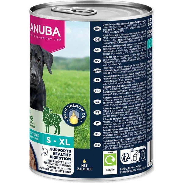 Conserve EUKANUBA Adult riche en agneau avec pommes de terre 400 g