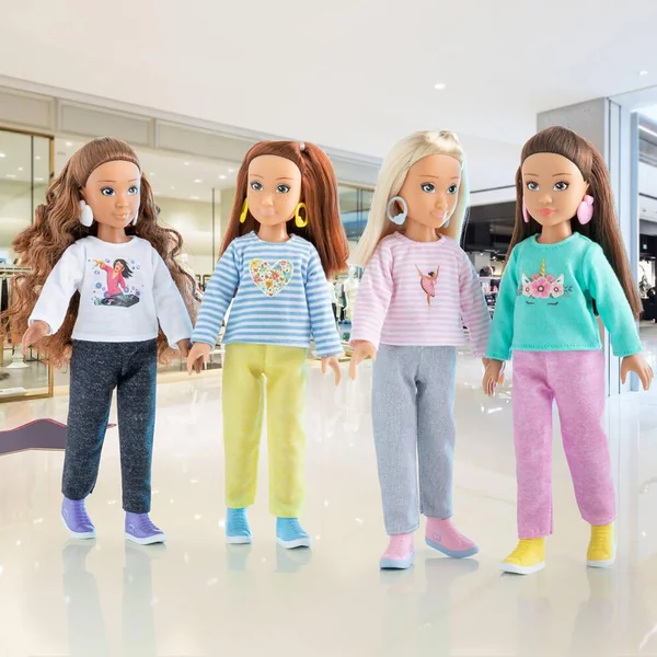 COROLLE GIRLS -POUPEE MANNEQUIN - COFFRET ZOE SHOPPING - 28CM