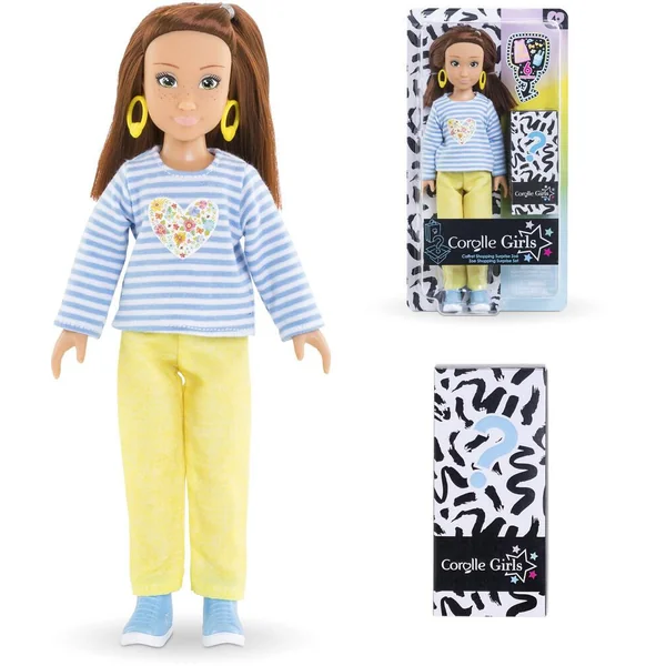COROLLE GIRLS -POUPEE MANNEQUIN - COFFRET ZOE SHOPPING - 28CM