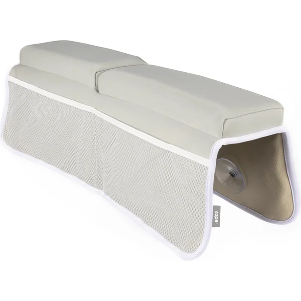 Coussin pour coudes sur le bord de la baignoire, Gris