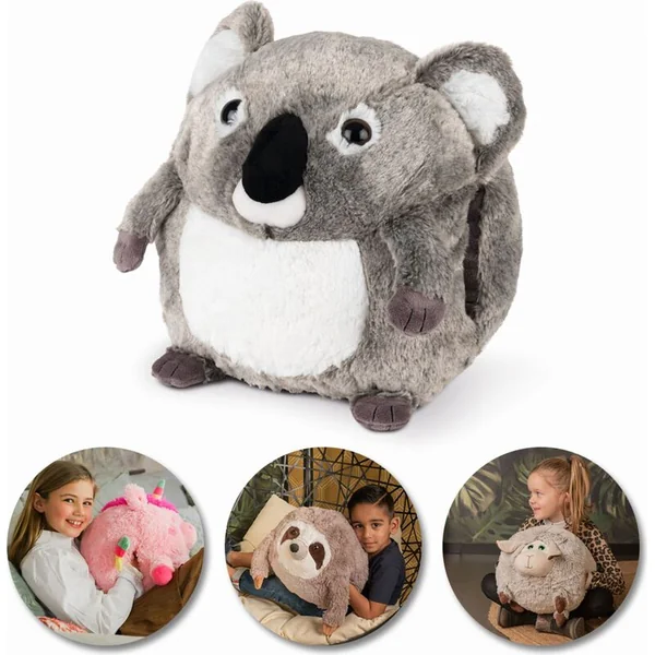 Cozy Noxxiez HW711 Koala - coussin en peluche chauffant 3 en 1