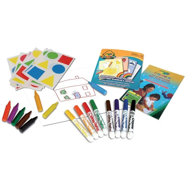 CRAYOLA - MON PREMIER COFFRET DE COLORIAGE ET DE GOMMETTES